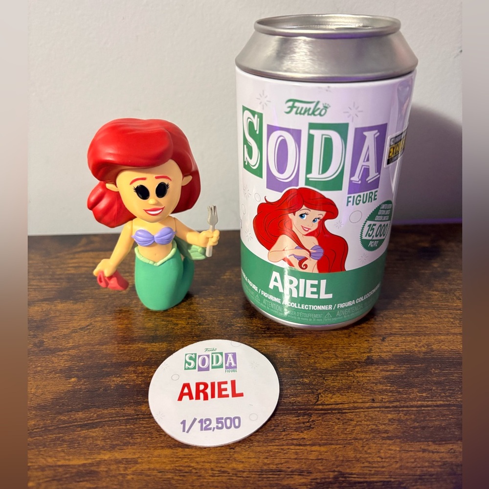 Ariel Funko Soda